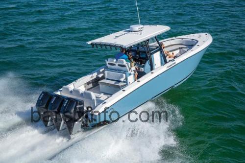 Fountain 34 Center Console ficha tecnica 